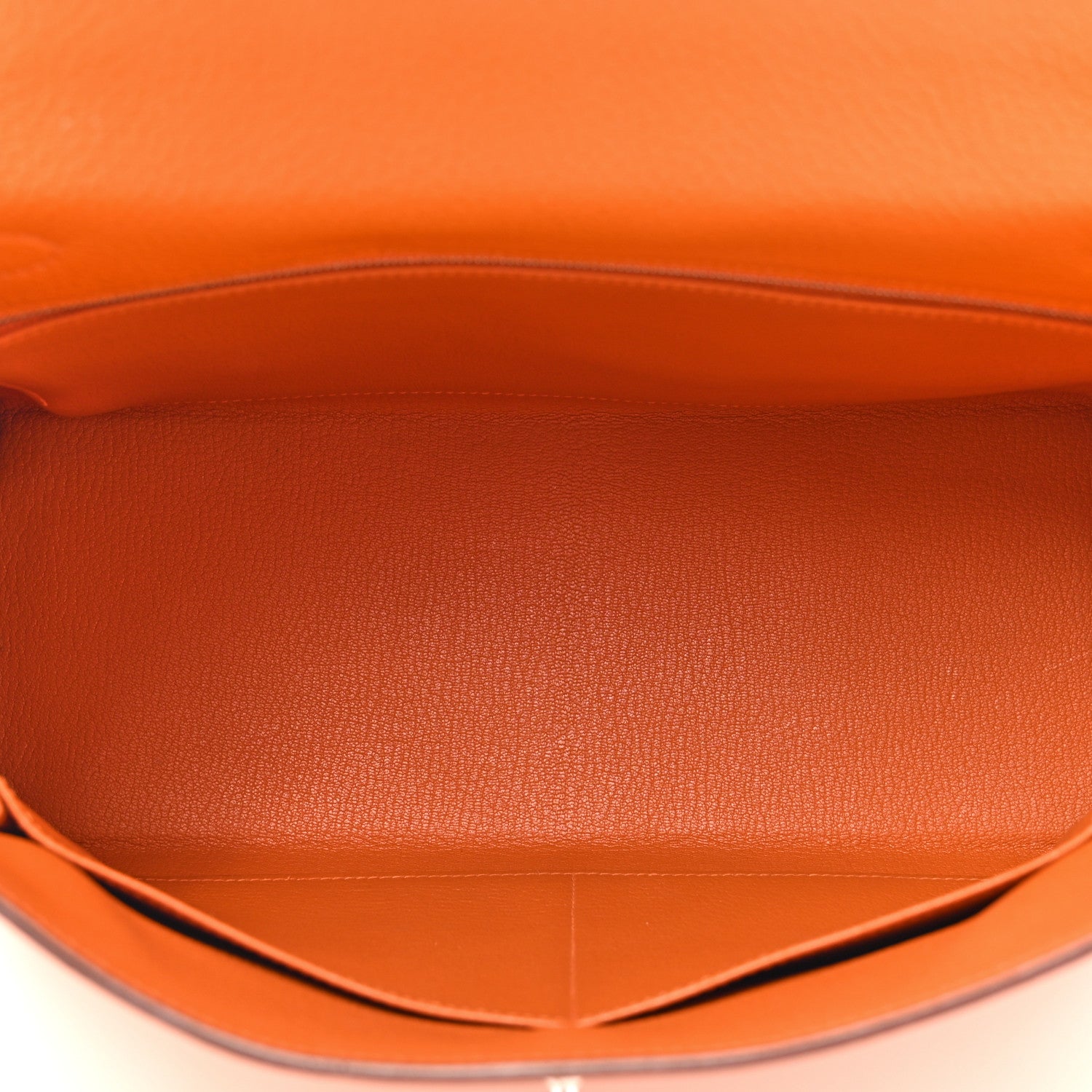 Hermes Togo Kelly Retourne 32 Orange 5 of 11