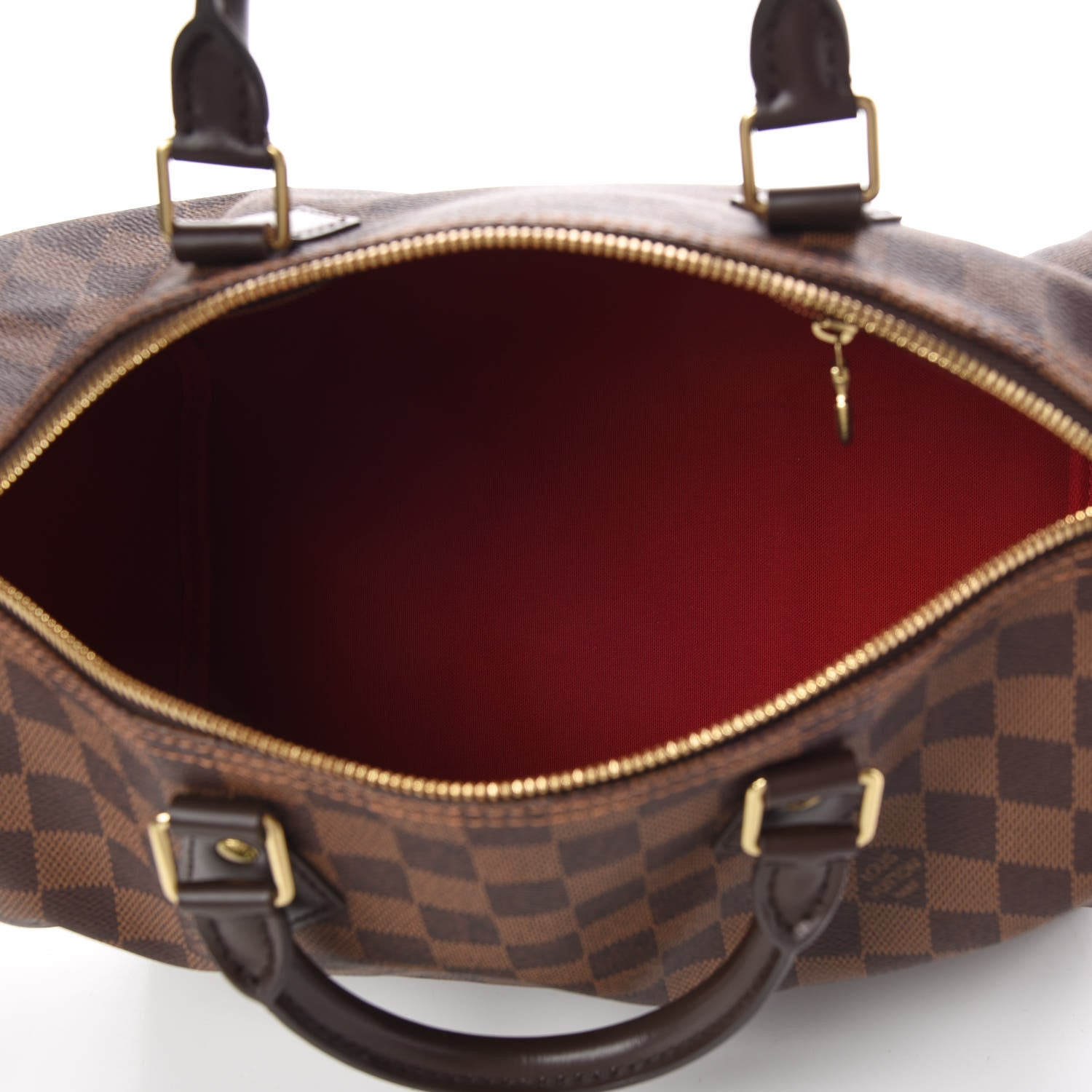 Louis Vuitton Damier Ebene Speedy Bandouliere 30 5 of 9