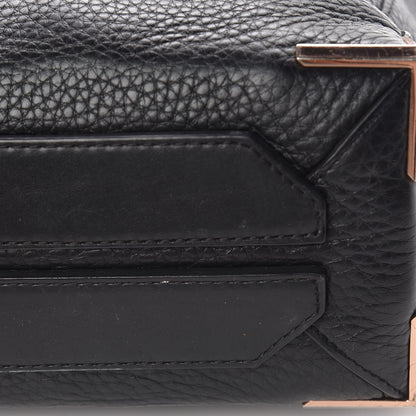 Alexander Wang Pebbled Calfskin Large Prisma Skeletal Tote Black Rose Gold Hardware 19 of 25