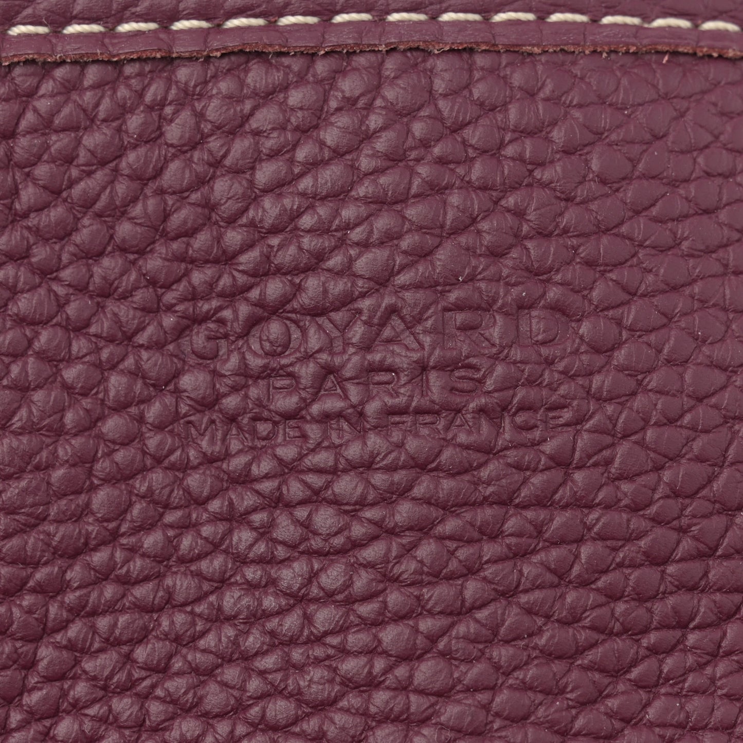 Goyardine Sac Hardy Pet Carrier PM Burgundy