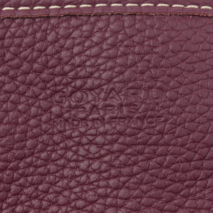 Goyard Goyardine Sac Hardy Pet Carrier PM Burgundy 8 of 15