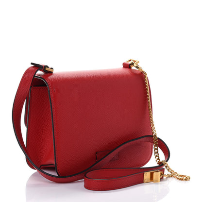 Valentino Garavani Grained Calfskin Small VSling Shoulder Bag Red 3 of 5