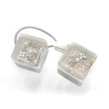 Louis Vuitton Monogram Hair Cubes Inclusion Grey 1 of 4