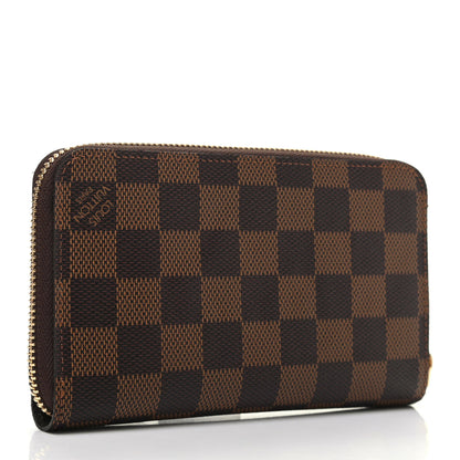 Louis Vuitton Damier Ebene Zippy Compact Wallet 3 of 8