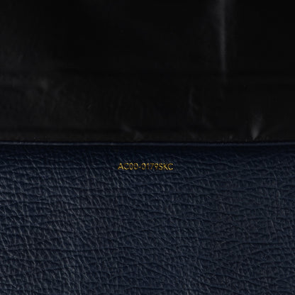 3.1 Phillip Lim 3.1 Textured Calfskin Medium Pashli Satchel Ink 7 of 7