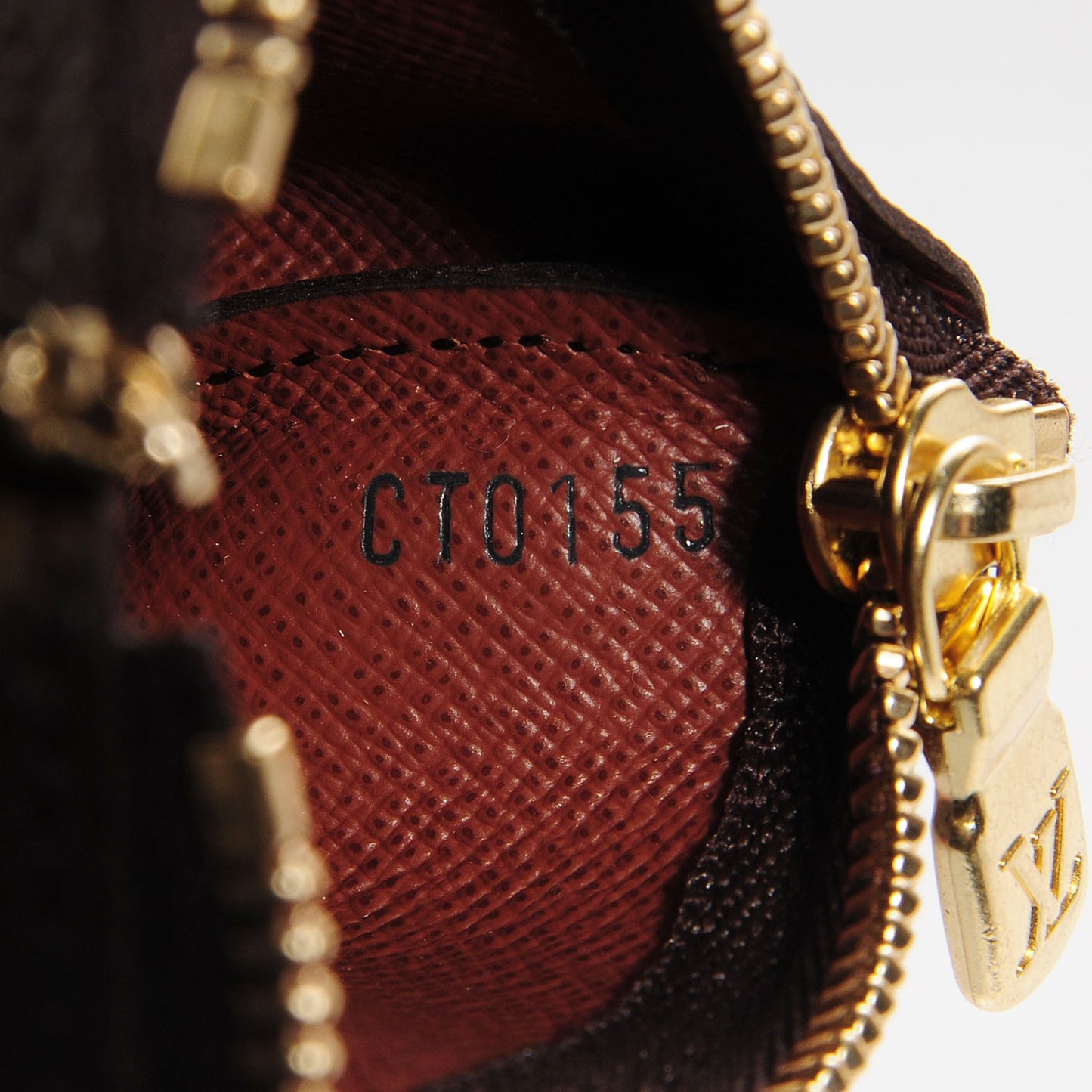 Monogram Key Pouch