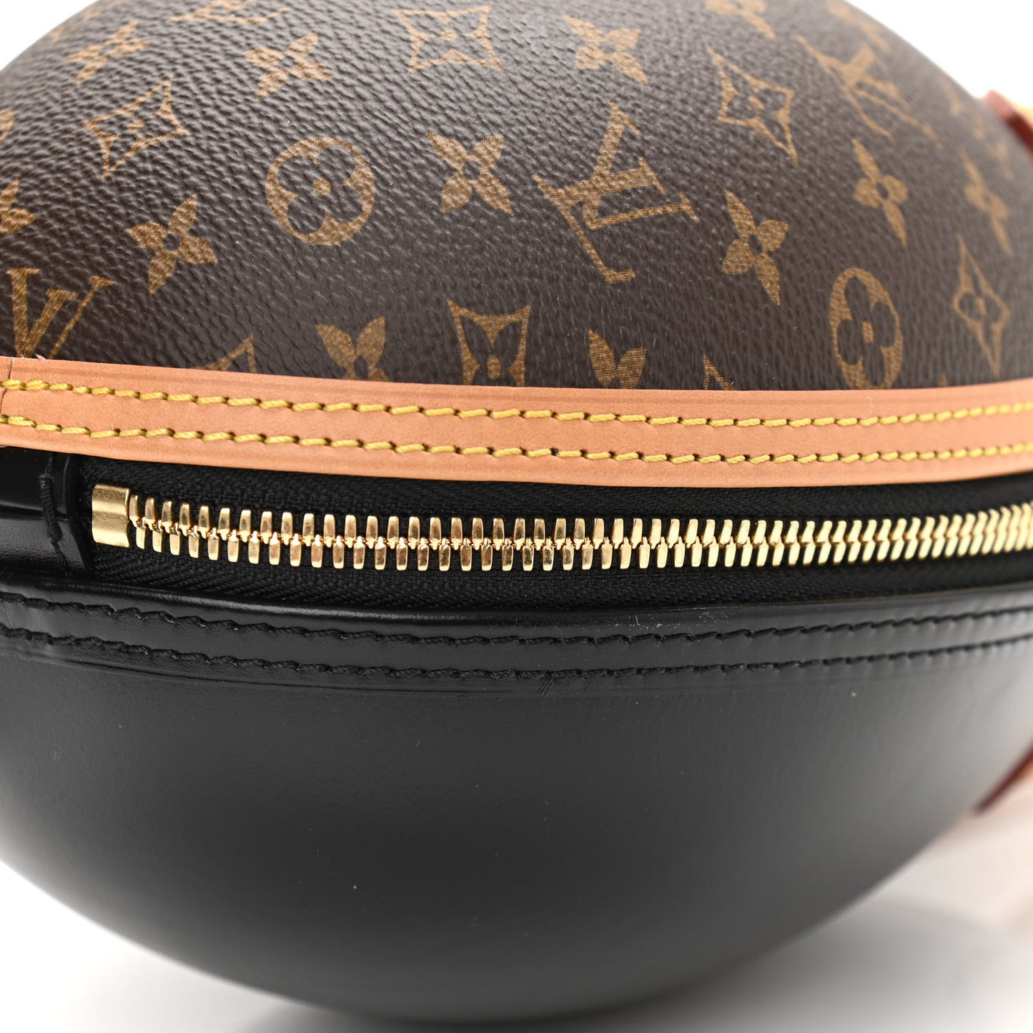 Monogram Egg Bag Black