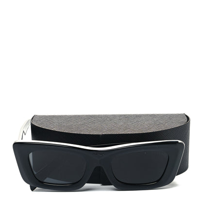 Prada Acetate Symbole Sunglasses SPR 13Z Black 8 of 8