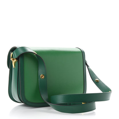 Gucci Azalea Calfskin Horsebit 1955 Shoulder Bag New Shamarock Emerald 3 of 12