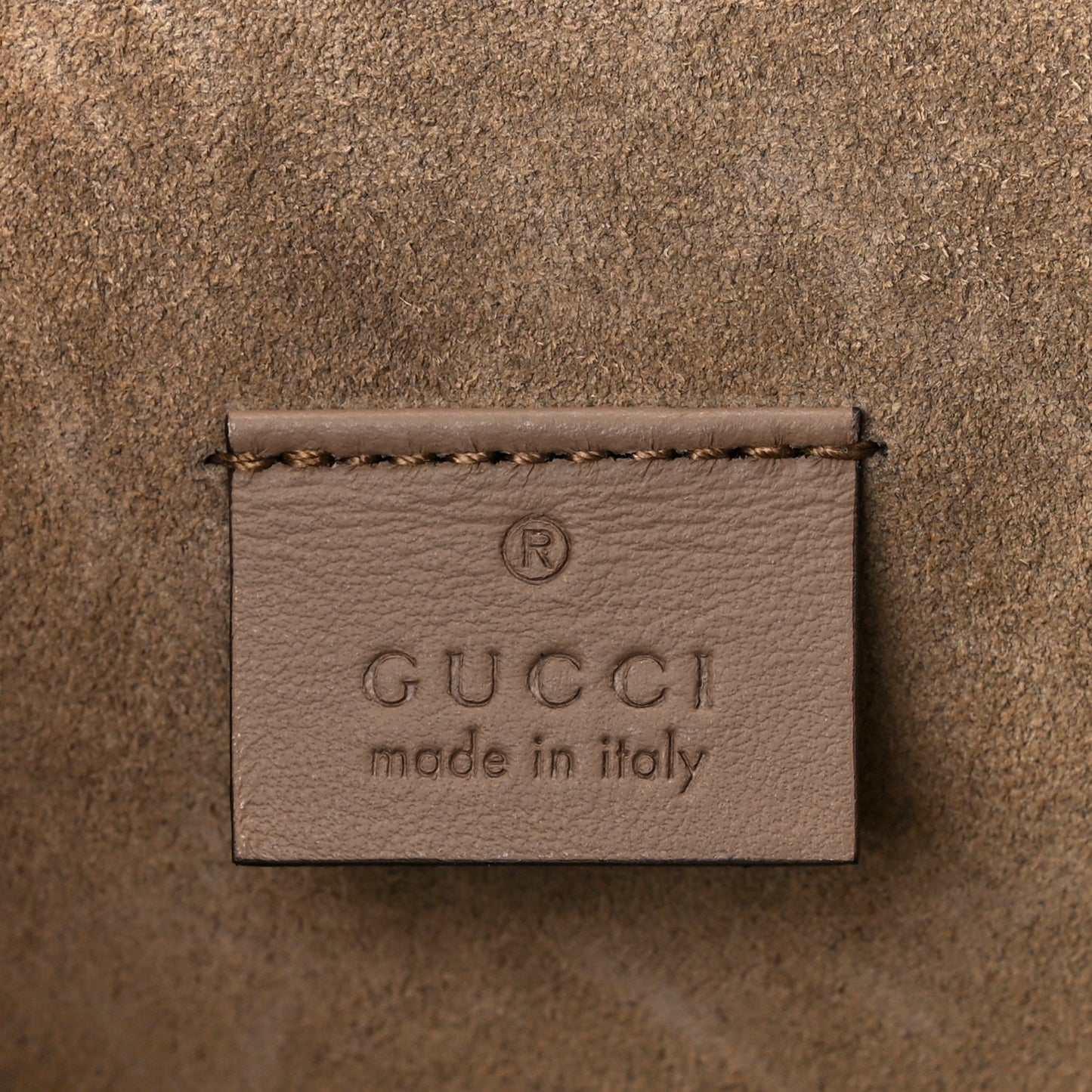 GG Supreme Monogram Small Dionysus Shoulder Bag Taupe