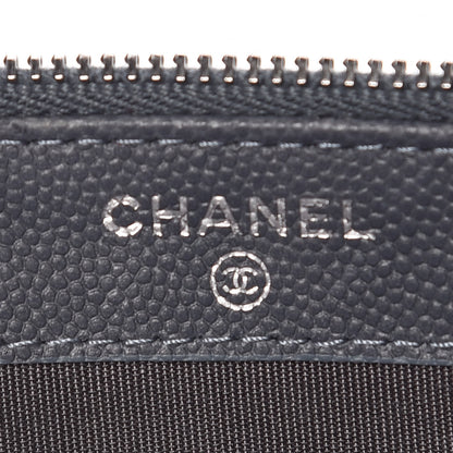 Chanel Caviar Quilted Small Clutch With Chain Grey 9 of 17