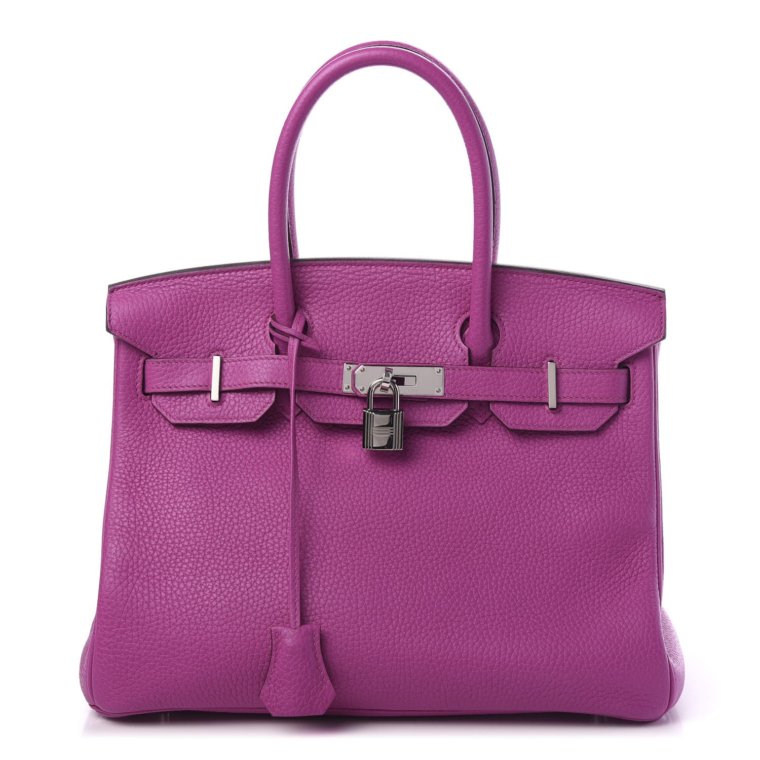Hermes Taurillon Clemence Birkin 30 Magnolia 1 of 9
