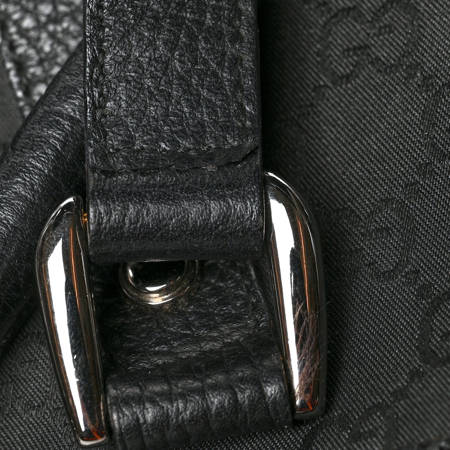Monogram Medium Abbey Convertible Tote Black