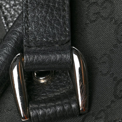 Gucci Monogram Medium Abbey Convertible Tote Black 14 of 15