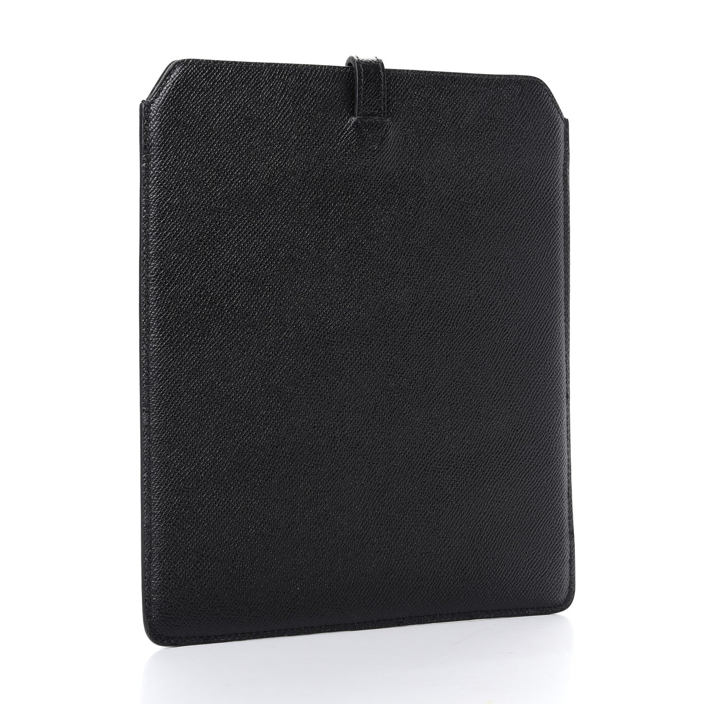 London Grainy Calfskin Tuffley iPad Sleeve Black