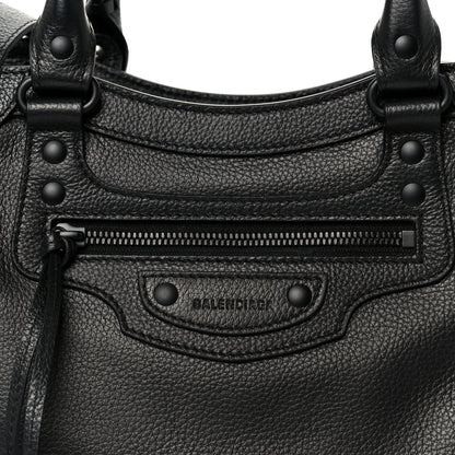 Balenciaga Grained Calfskin Neo Classic Black Hardware S City Black 8 of 10