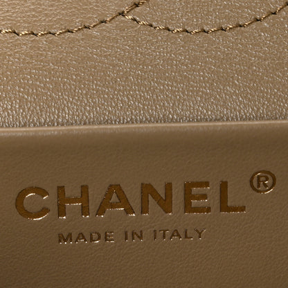 Chanel Suede Calfskin Mini Souplissimo Maxi Flap Dark Beige 6 of 11