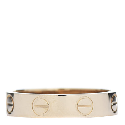 Cartier 18K Yellow Gold 3.5mm LOVE Wedding Band Ring 47 4 3 of 5