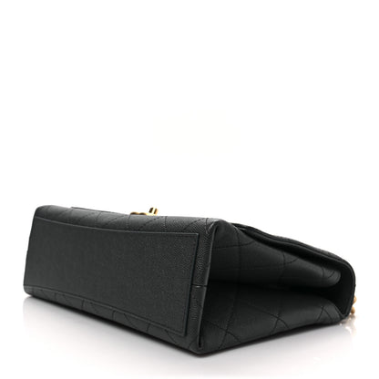 Chanel Caviar Quilted Bracelet On Chain Flap Dark Grey 8 of 8