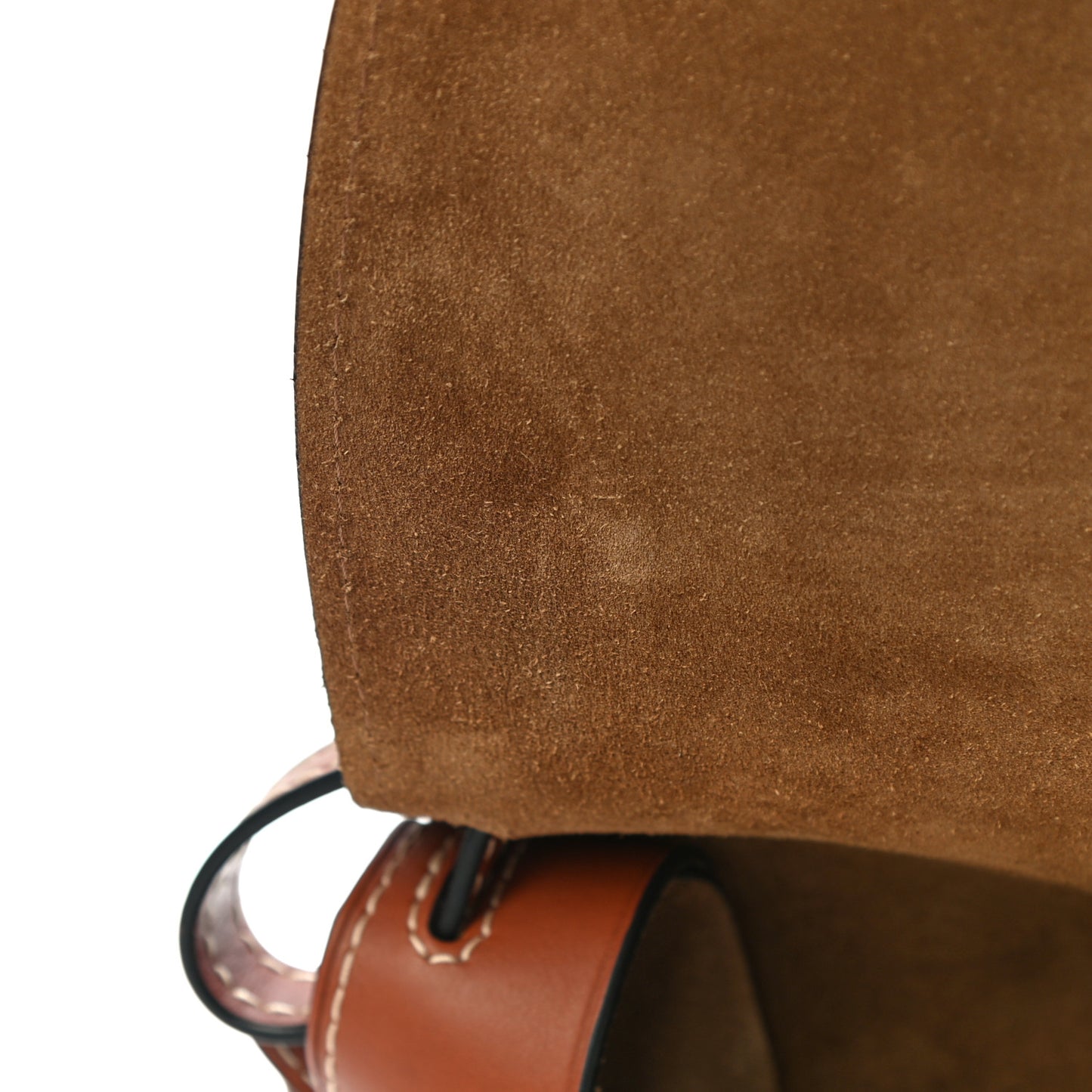 Calfskin Small Gate Crossbody Bag Rust