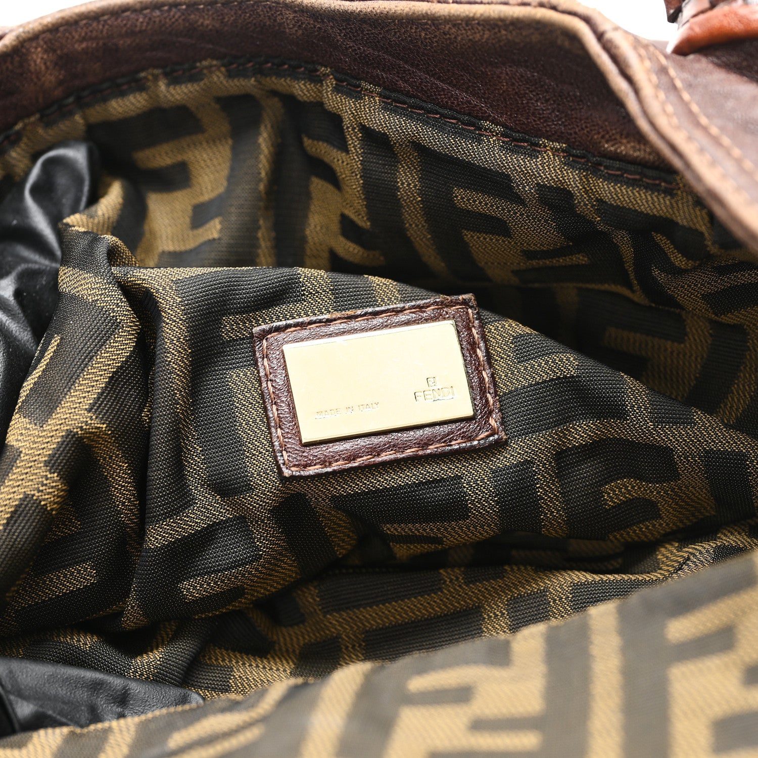 Fendi Nappa Nuvolata Spy Cognac 6 of 11