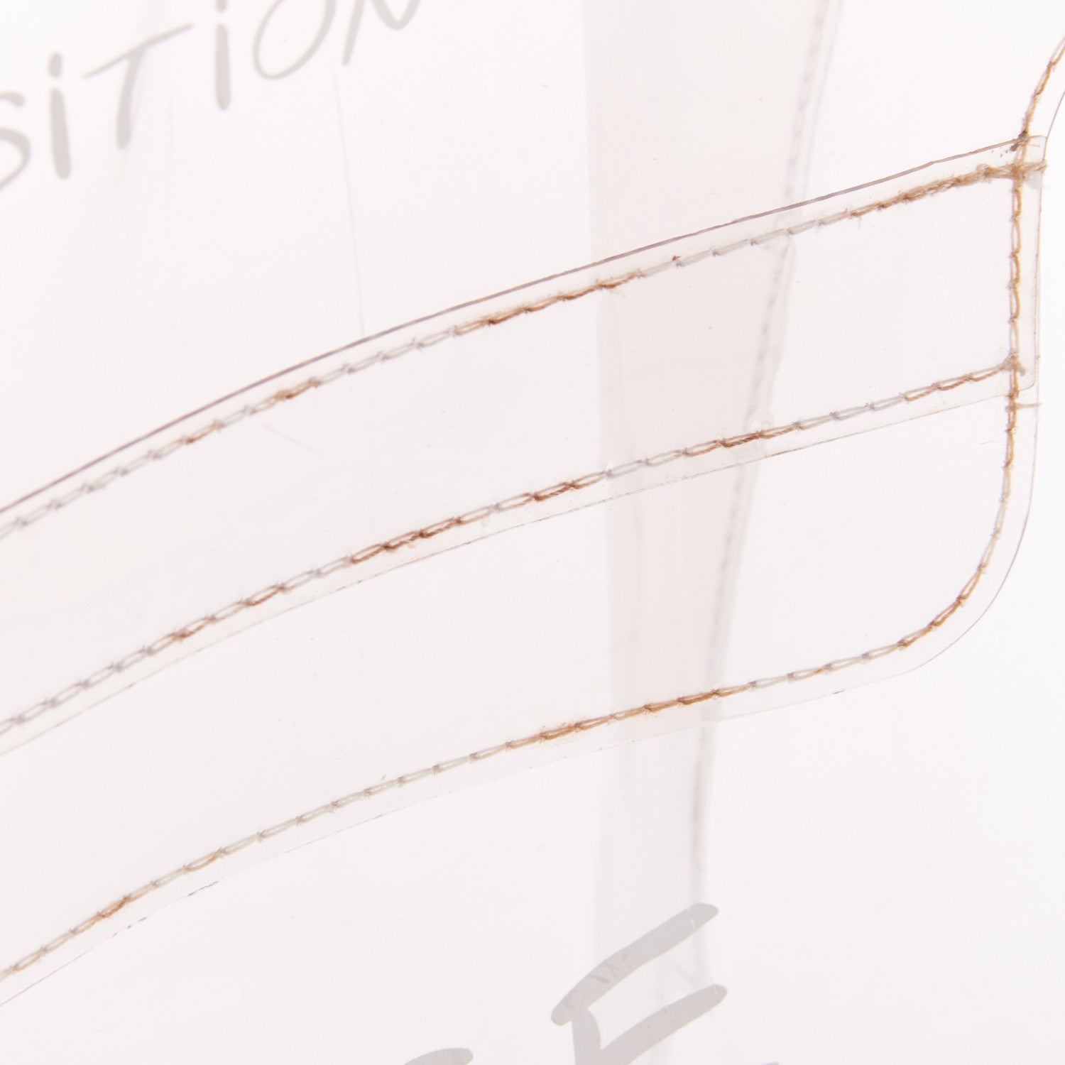 Hermes Vinyl Souvenir De L'Exposition Kelly Transparent 9 of 10