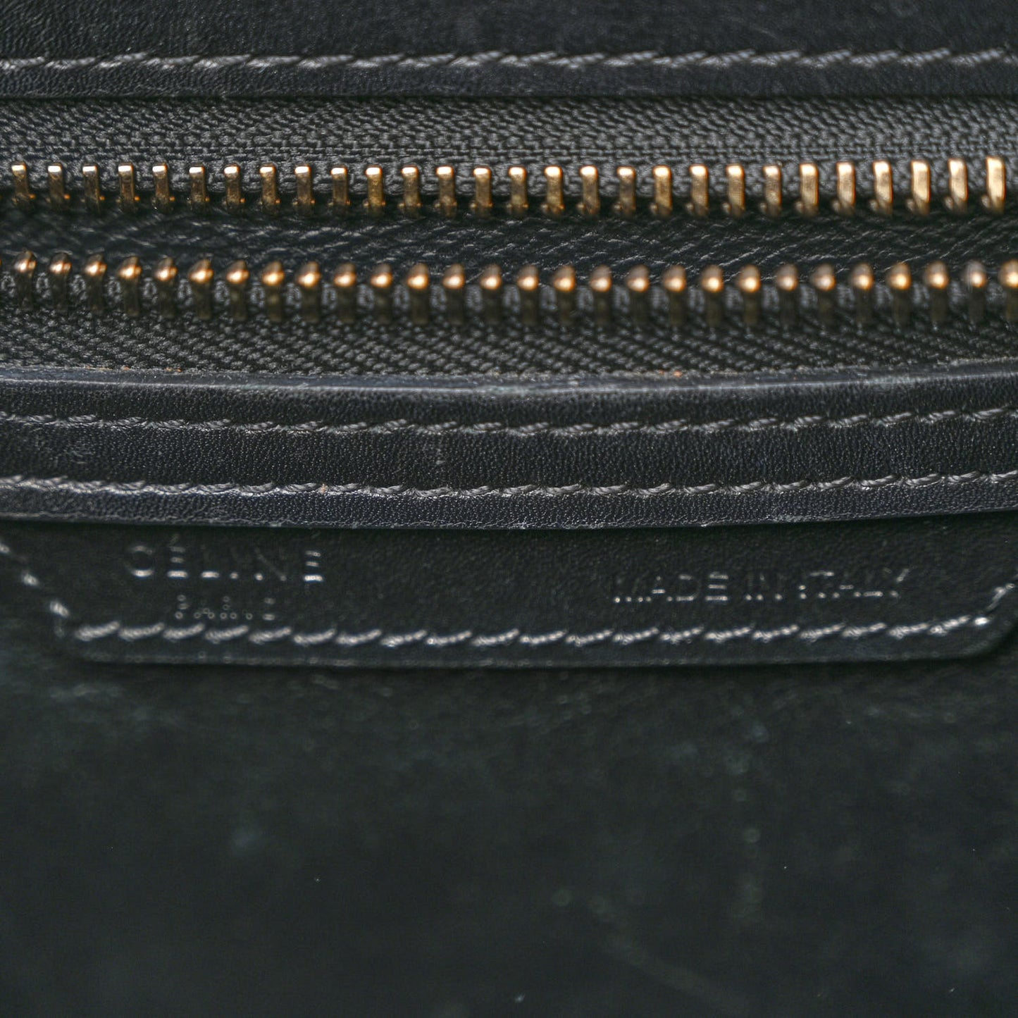 Goatskin Smooth Calfskin Micro Tri-Color Luggage Olive