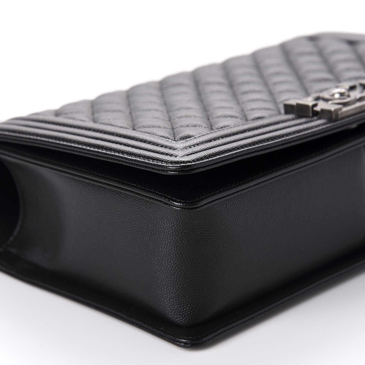 Chanel Caviar Quilted New Medium Boy Flap Black 7 of 12