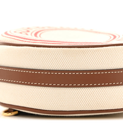 Burberry Canvas Calfskin Louise Bag Natural 9 of 13