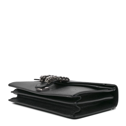 Gucci Pebbled Calfskin Small Dionysus Shoulder Bag Black 11 of 13
