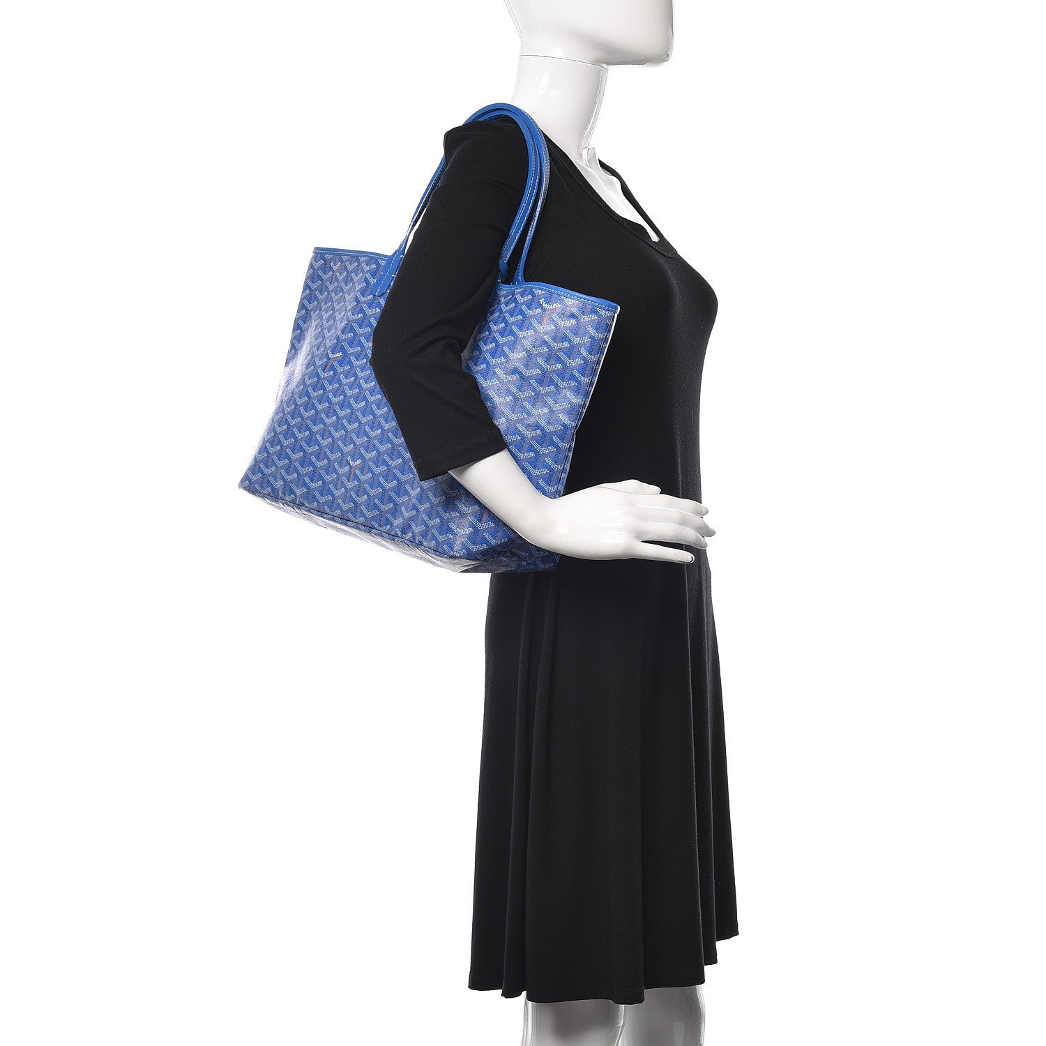 Goyard Goyardine Saint Louis PM Sky Blue 2 of 10