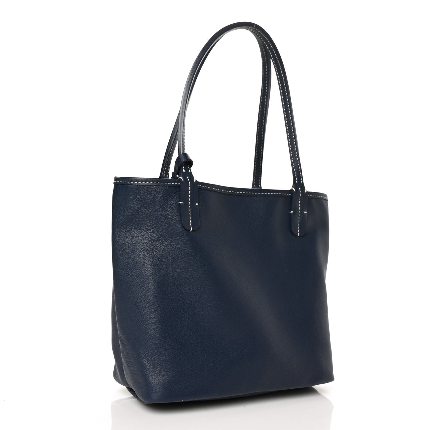 Goyardine Reversible Mini Anjou Navy