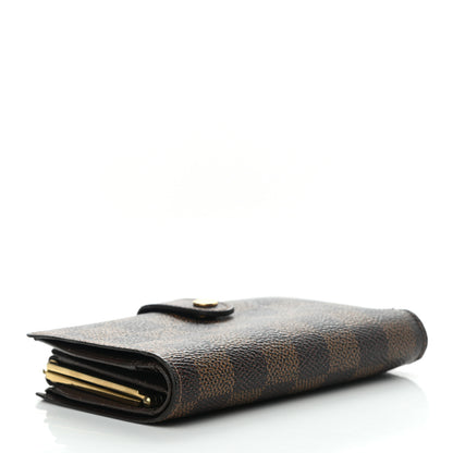 Louis Vuitton Damier Ebene French Purse Wallet 3 of 8