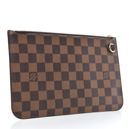 Louis Vuitton Damier Ebene Neverfull MM GM Pochette 3 of 8