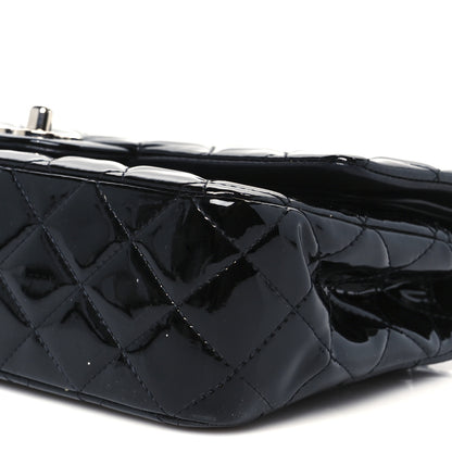 Chanel Patent Quilted Medium Double Flap Black 11 of 12
