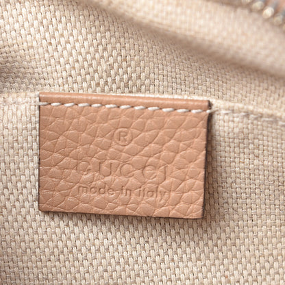 Gucci Pebbled Calfskin Small Soho Disco Bag Camelia 6 of 19