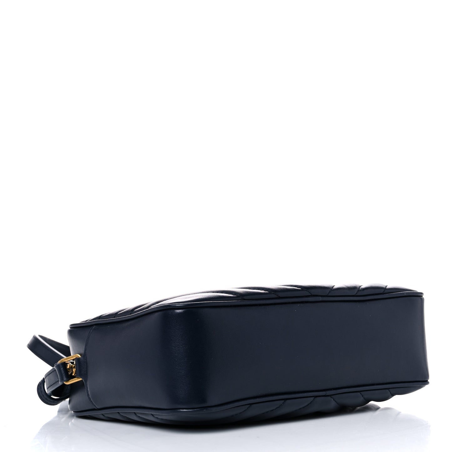 Calfskin Matelasse Monogram Lou Camera Bag Deep Marine