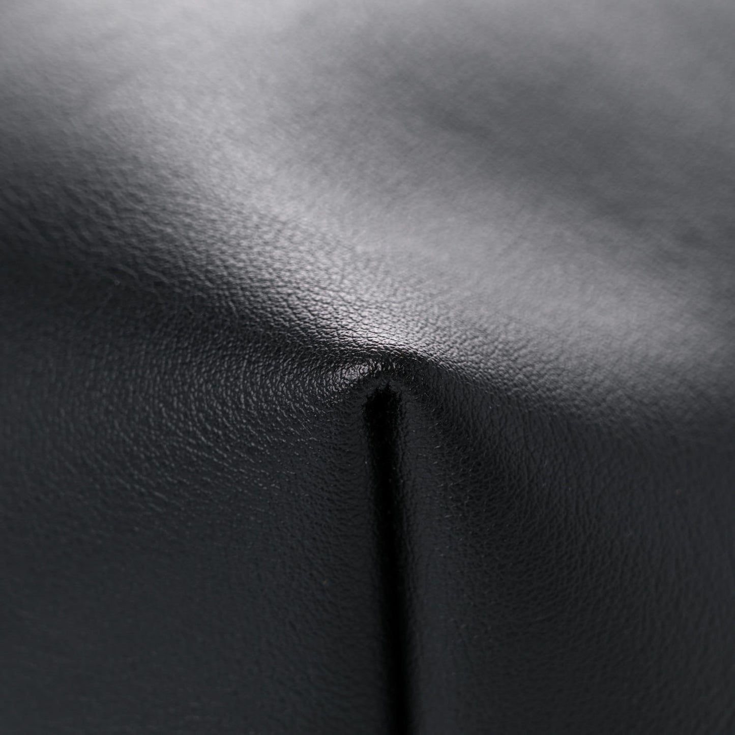 Calfskin Large Shopping Tote Black