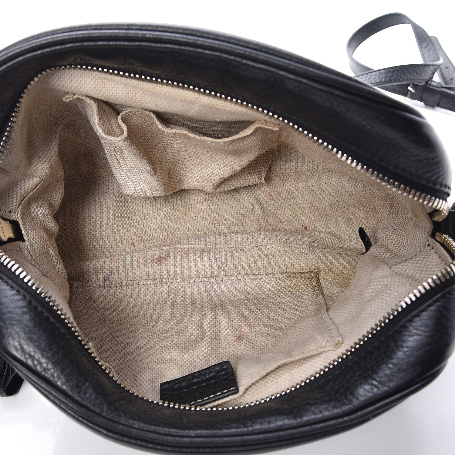 Gucci Pebbled Calfskin Small Soho Disco Bag Black 5 of 8