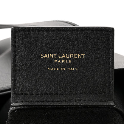 Saint Laurent Calfskin Toy Shopping Tote Black 6 of 12