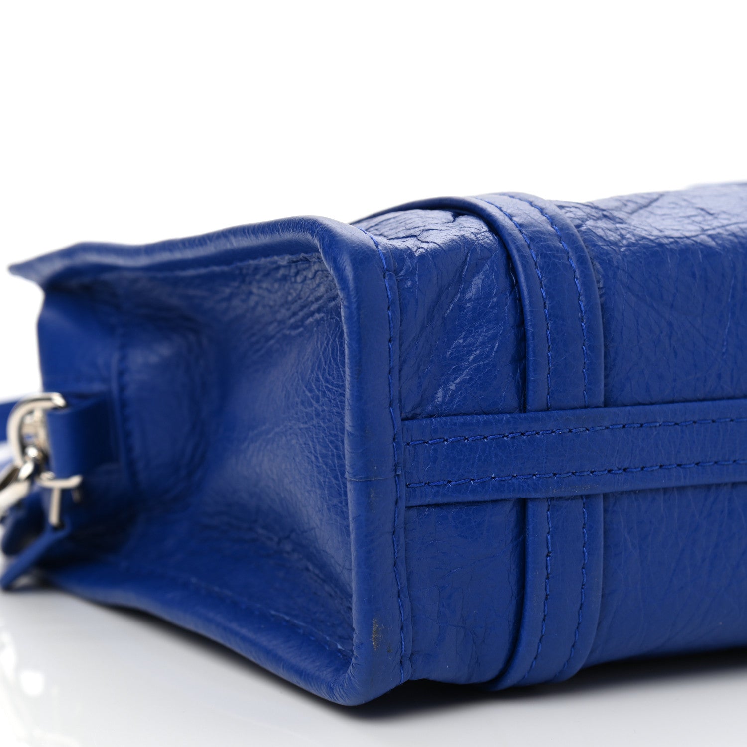 Balenciaga Agneau XXS Bazar Shopper Tote Electric Bleu 9 of 10