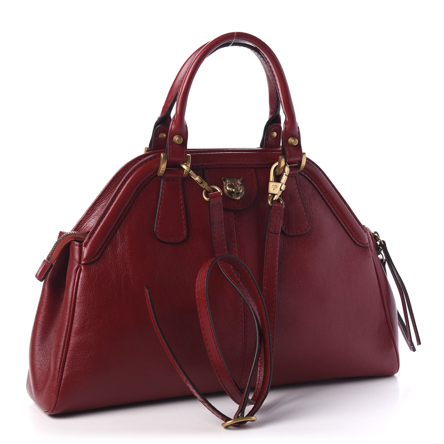 Gucci Piuma Lux Energy Medium Re(Belle) Top Handle Bag Romantic Cerise 2 of 9
