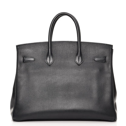 Hermes Courchevel Birkin 35 Indigo 4 of 42