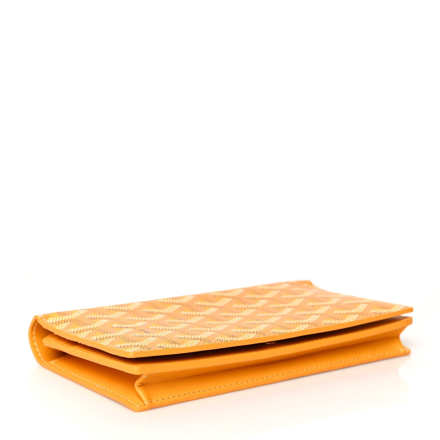 Goyardine Richelieu Wallet Yellow