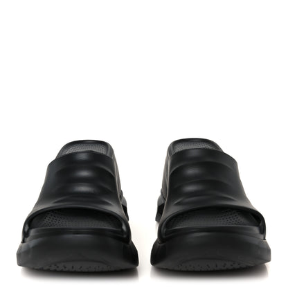 Givenchy Rubber Marshmallow Wedge Sandals 37 Black 3 of 10