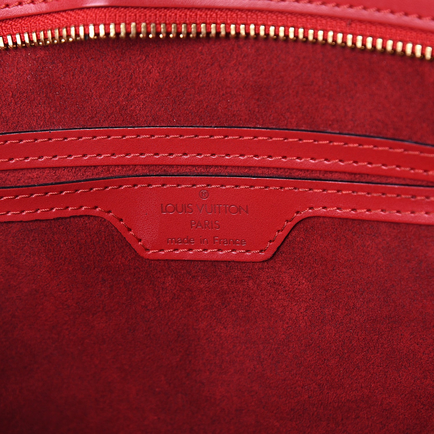 Louis Vuitton Epi Saint Jacques PM Castillan Red 6 of 10