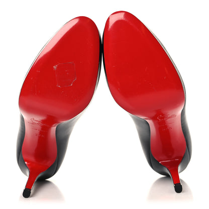 Christian Louboutin Kid New Simple 120 Pumps 37.5 Black 6 of 9