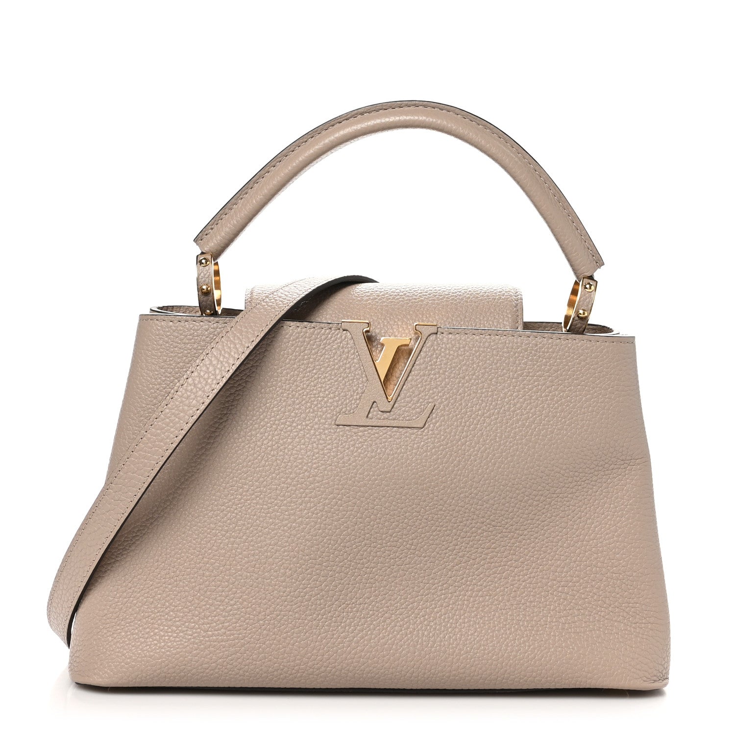 Louis Vuitton Taurillon Capucines PM Galet 1 of 9