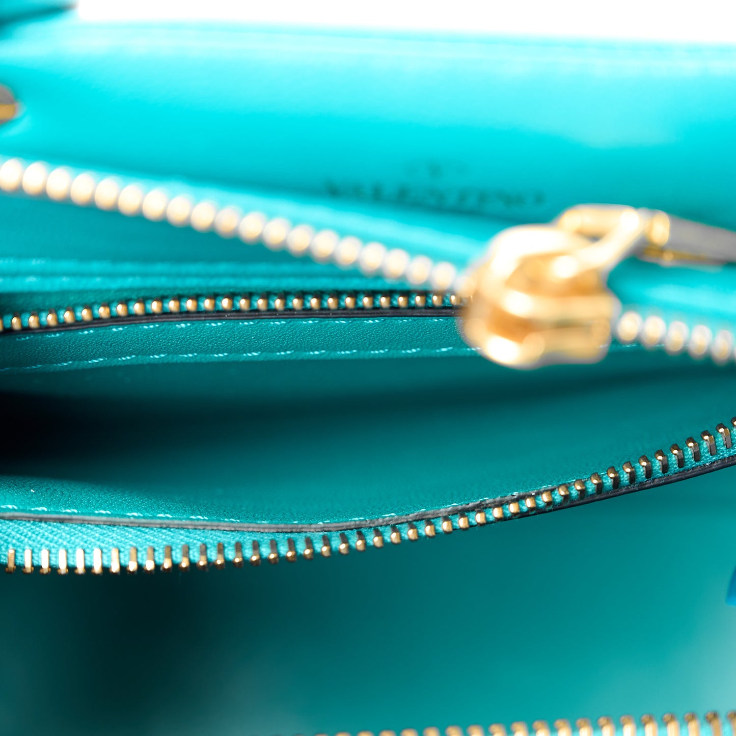 Nappa Small One Stud Handbag Marine Green