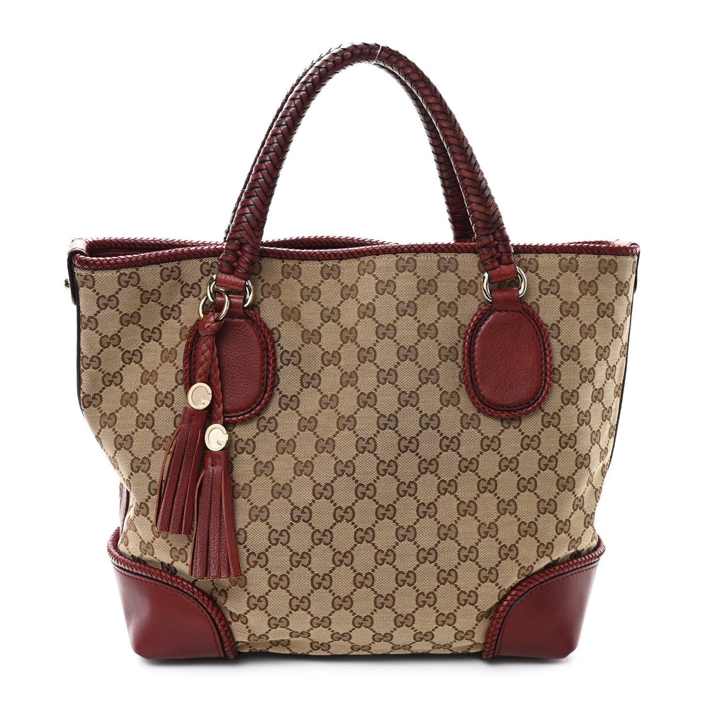 Monogram Medium Marrakech Tote Red